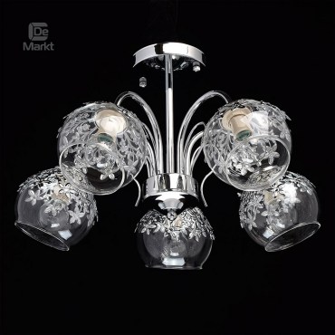 Люстра потолочная DeMarkt 220010305 Вита 5x60W E14
